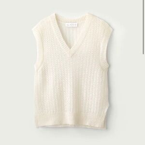 Ellie Mae Cream Kyle Sweater Vest